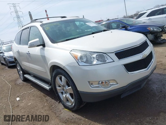 2012 Chevrolet Traverse 1LT with VIN 1GNKRGED6CJ323848, listed as a IAAI auction lot 41833202 with 204,926 mi miles and . Bid and sale history available at DreamBid. Image 1.