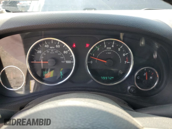 2015 Jeep Wrangler Unlimited Sport with VIN 1C4BJWDG1FL668395, listed as a Copart auction lot 64035035 with 79,972 mi miles and Salvage title. Bid and sale history available at DreamBid. Image 9.