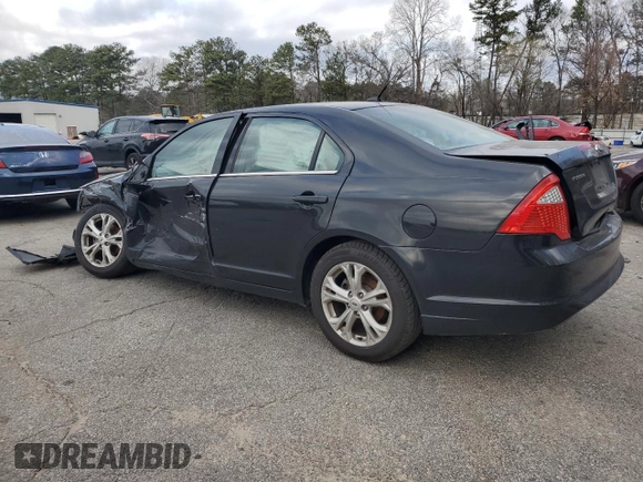 2012 Ford Fusion SE with VIN 3FAHP0HA7CR275113, listed as a Copart auction lot 46867635 with 195,236 mi miles and Salvage Title. Bid and sale history available at carsss.com. Image 2.