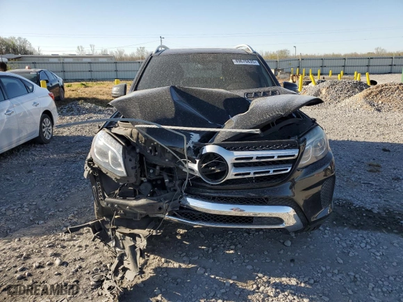 2018 Mercedes-Benz GLS with VIN 4JGDF6EE7JB154990, listed as a Copart auction lot 49676835 with 83,166 mi miles and Salvage Title. Bid and sale history available at carsss.com. Image 5.
