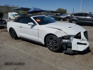 2019 Ford Mustang EcoBoost with VIN 1FATP8UH9K5149395, listed as a Copart auction lot 62725465 with 76,961 mi miles and Salvage title. Bid and sale history available at DreamBid. Image 4.