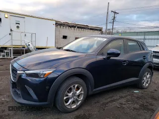 2019 Mazda CX-3 Sport with VIN JM1DKFB71K1450746, listed as a Copart auction lot 86714704 with 60,400 mi miles and Salvage Title. Bid and sale history available at carsss.com. Image 1.