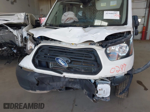 2019 Ford Transit Cargo with VIN 1FTBW3XG4KKA66859, listed as a IAAI auction lot 41940297 with 175,609 mi miles. Bid and sale history available at carsss.com. Image 17.