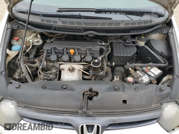 2008 Honda Civic Cpe LX with VIN 2HGFG12668H002566, listed as a Copart auction lot 53576435 with 243,201 mi miles and Clean Title. Bid and sale history available at carsss.com. Image 11.