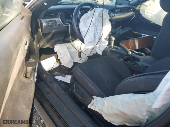 2020 Ford Mustang EcoBoost with VIN 1FA6P8TH2L5145754, listed as a Copart auction lot 46852335 with 0 mi miles and Salvage Title. Bid and sale history available at carsss.com. Image 8.