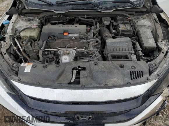2019 Honda Civic Sport with VIN 19XFC2F88KE201021, listed as a Copart auction lot 50538065 with 104,321 mi miles and Salvage title. Bid and sale history available at DreamBid. Image 11.