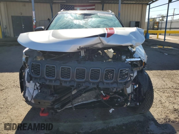 2024 Jeep Compass Trailhawk with VIN 3C4NJDDN5RT149794, listed as a Copart auction lot 58377035 with 24,193 mi miles and Non repairable. Bid and sale history available at DreamBid. Image 5.