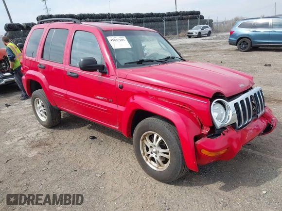 2002 Jeep Liberty Limited with VIN 1J4GL58K82W298736, listed as a IAAI auction lot 41837681 with 235,941 mi miles and . Bid and sale history available at carsss.com. Image 1.