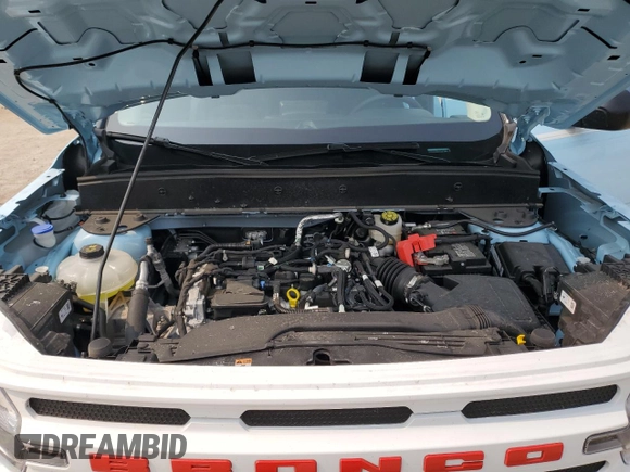2024 Ford Bronco Sport Heritage with VIN 3FMCR9G68RRF41498, listed as a Copart auction lot 58862245 with 13,154 mi miles and Salvage title. Bid and sale history available at DreamBid. Image 11.