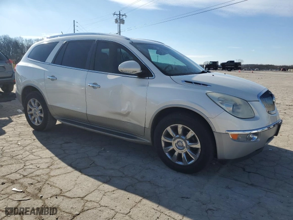 2012 Buick Enclave Premium with VIN 5GAKRDED0CJ266815, listed as a Copart auction lot 86749724 with 143,929 mi miles and Salvage Title. Bid and sale history available at carsss.com. Image 4.