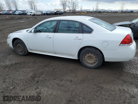 2012 Chevrolet Impala LS Retail with VIN 2G1WA5E36C1118854, listed as a Copart auction lot 55128075 with 200,199 mi miles and Salvage title. Bid and sale history available at DreamBid. Image 2.