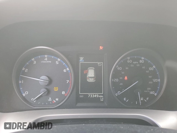 2017 Toyota RAV4 LE with VIN JTMZFREV0HJ711976, listed as a Copart auction lot 54568645 with 73,349 mi miles and Salvage Title. Bid and sale history available at DreamBid. Image 9.