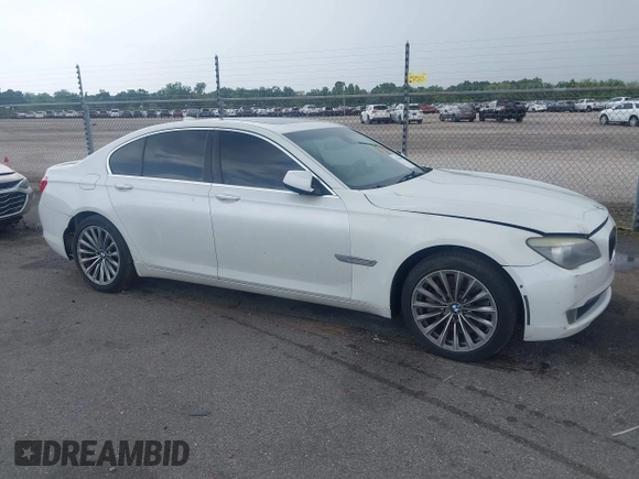 2011 BMW 7 Series 750i with VIN WBAKA8C56BCY37281, listed as a IAAI auction lot 42637801 with 122,263 mi miles and . Bid and sale history available at DreamBid. Image 13.
