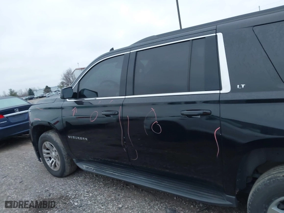 2016 Chevrolet Suburban LT with VIN 1GNSKHKCXGR478707, listed as a IAAI auction lot 41183747 with 157,893 mi miles. Bid and sale history available at carsss.com. Image 14.