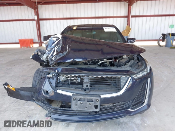 2020 Cadillac CT5 Luxury z VIN 1G6DM5RK2L0117741, wystawiony jako IAAI lot #42369222 z przebiegiem 206 105 mil mil oraz . Historia ofert i sprzedaży dostępna na DreamBid. Obrazek 12.