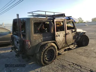 2018 Jeep Wrangler JK Unlimited Sport S with VIN 1C4HJWDG9JL919361, listed as a Copart auction lot 68392464 with 0 mi miles and Salvage Title. Bid and sale history available at carsss.com. Image 3.