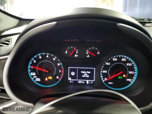 2024 Chevrolet Malibu RS with VIN 1G1ZG5ST9RF147086, listed as a Copart auction lot 44955775 with 2,374 mi miles and Salvage Title. Bid and sale history available at carsss.com. Image 9.