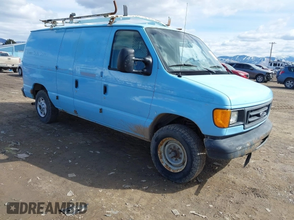 2007 Ford Econoline Cargo Commercial with VIN 1FTNE14W77DA47900, listed as a IAAI auction lot 41566723 with 154,711 mi miles and . Bid and sale history available at DreamBid. Image 6.