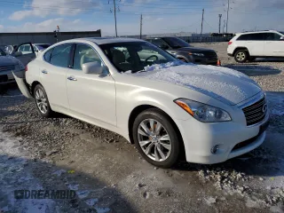 2013 Infiniti M37 with VIN JN1BY1AR2DM600279, listed as a Copart auction lot 89216915 with Not Provided miles and Salvage Title. Bid and sale history available at carsss.com. Image 4.