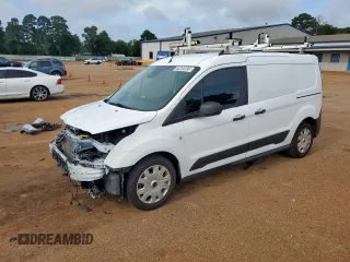 2020 Ford Transit Connect XL with VIN NM0LS7E25L1467792, listed as a Copart auction lot 64148735 with 77,154 mi miles and Salvage title. Bid and sale history available at DreamBid. Image 1.