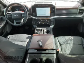 2022 Ford F-150 XL with VIN 1FTFW1E52NKE31356, listed as a Copart auction lot 56332355 with 161,754 mi miles and Salvage Title. Bid and sale history available at DreamBid. Image 8.
