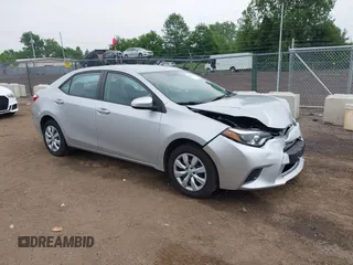 2016 Toyota Corolla L with VIN 5YFBURHE3GP536765, listed as a IAAI auction lot 42423906 with 108,639 mi miles and . Bid and sale history available at DreamBid. Image 1.