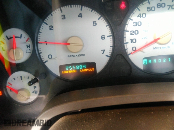 2002 Dodge 1500 with VIN 1D7HA16K32J214501, listed as a IAAI auction lot 41699318 with 255,884 mi miles and . Bid and sale history available at DreamBid. Image 7.