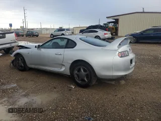 1994 Toyota Supra с VIN JZA800003832, выставлен на аукционе Copart как лот 47542995 с пробегом 129 896 миль миль и Списание • Salvage title. История ставок и продаж доступна на DreamBid. Изображение 2.