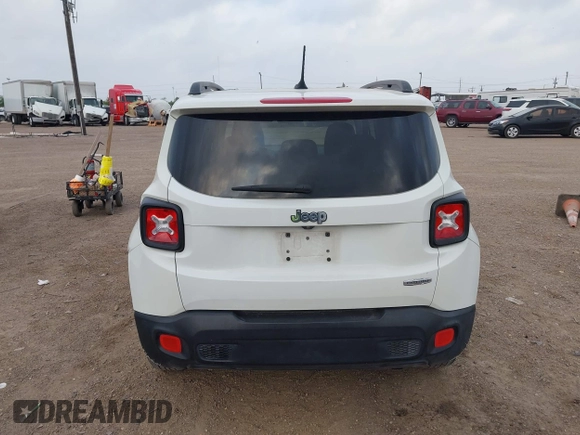 2017 Jeep Renegade Altitude with VIN ZACCJABB4HPG40118, listed as a IAAI auction lot 41945302 with 67,248 mi miles and . Bid and sale history available at DreamBid. Image 16.