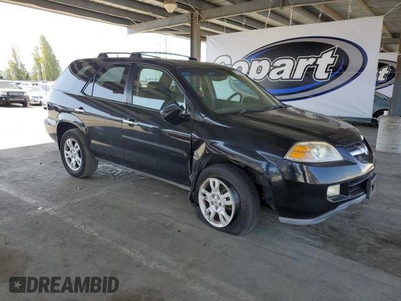 2006 Acura MDX Touring z VIN 2HNYD18896H507470, wystawiony jako Copart lot #53324315 z przebiegiem 184 313 mil mil oraz Szkoda całkowita • Salvage title. Historia ofert i sprzedaży dostępna na DreamBid. Obrazek 4.