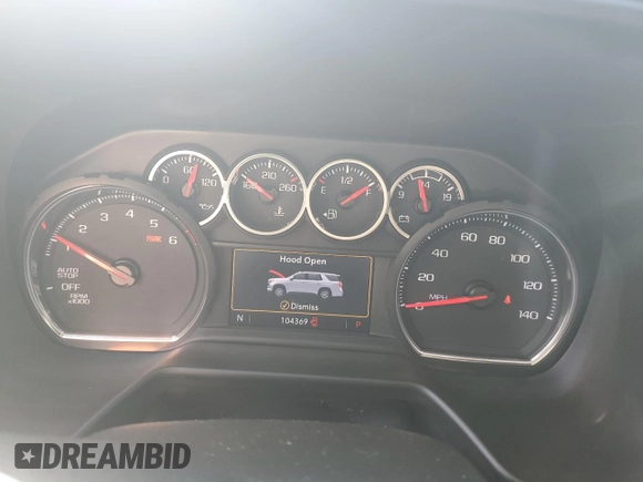 2023 Chevrolet Suburban LS with VIN 1GNSCBKD8PR163178, listed as a Copart auction lot 47844175 with 104,369 mi miles and Salvage Title. Bid and sale history available at DreamBid. Image 9.