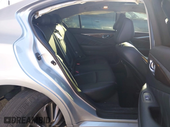 2019 Infiniti Q50 3.0t LUXE with VIN JN1EV7APXKM511676, listed as a IAAI auction lot 41655489 with 22,521 mi miles. Bid and sale history available at carsss.com. Image 8.
