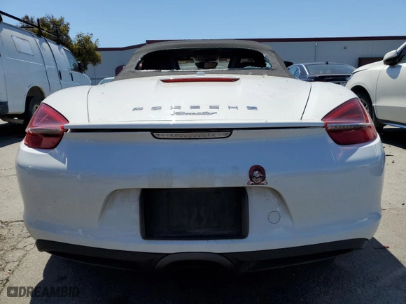 2013 Porsche Boxster with VIN WP0CA2A84DK112112, listed as a Copart auction lot 55149394 with 91,759 mi miles and Salvage Title. Bid and sale history available at carsss.com. Image 6.