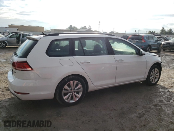 2019 Volkswagen Golf SportWagen S with VIN 3VW117AU4KM510182, listed as a Copart auction lot 76005793 with 43,897 mi miles. Bid and sale history available at carsss.com. Image 3.