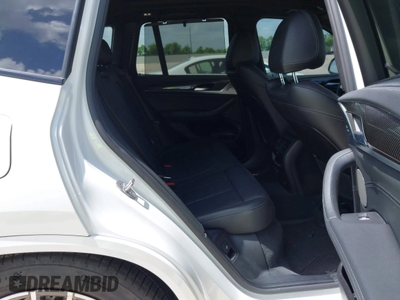 2020 BMW X3 M with VIN 5YMTS0C05L9C87865, listed as a IAAI auction lot 42526886 with 41,496 mi miles and . Bid and sale history available at DreamBid. Image 8.