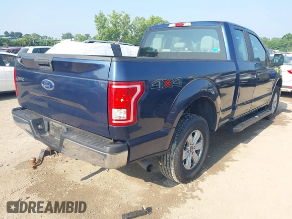 2016 Ford F-150 XLT with VIN 1FTEX1EP5GFD15106, listed as a IAAI auction lot 42738744 with 126,782 mi miles and . Bid and sale history available at DreamBid. Image 4.