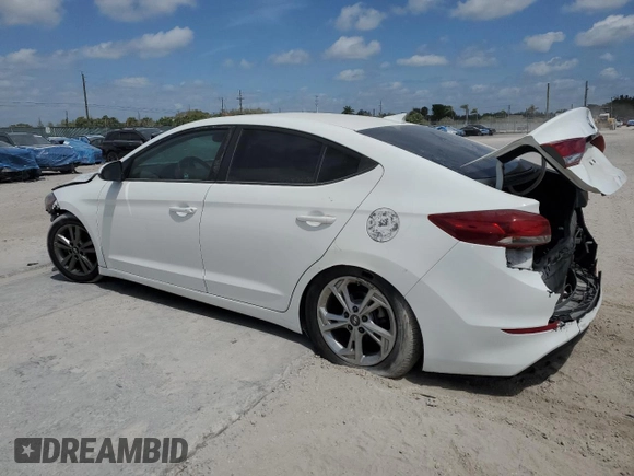 2018 Hyundai Elantra SEL with VIN 5NPD84LF8JH375771, listed as a Copart auction lot 53786965 with 87,605 mi miles and Salvage Title. Bid and sale history available at DreamBid. Image 2.
