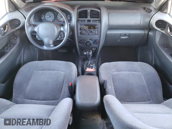 2003 Hyundai Santa Fe GLS with VIN KM8SC73D43U473982, listed as a Copart auction lot 82681954 with 252,240 mi miles and Salvage Title. Bid and sale history available at carsss.com. Image 8.