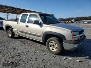 2004 Chevrolet Silverado 1500 with VIN 2GCEC19V641114757, listed as a Copart auction lot 87253224 with 230,317 mi miles and Salvage Title. Bid and sale history available at carsss.com. Image 4.