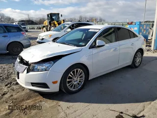 2013 Chevrolet Cruze ECO with VIN 1G1PJ5SB5D7258110, listed as a Copart auction lot 81578484 with 180,891 mi miles and Salvage Title. Bid and sale history available at carsss.com. Image 1.