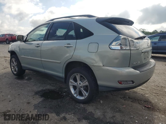 2006 Lexus RX 400h z VIN JTJHW31U460010931, wystawiony jako Copart lot #59483765 z przebiegiem 229 661 mil mil oraz Szkoda całkowita • Salvage title. Historia ofert i sprzedaży dostępna na DreamBid. Obrazek 2.