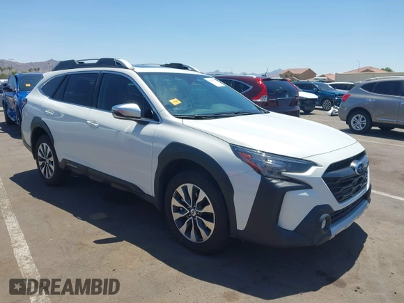 2024 Subaru Outback Touring с VIN 4S4BTAPC4R3142011, выставлен на аукционе IAAI как лот 42595920 с пробегом 23 873 миль миль и . История ставок и продаж доступна на DreamBid. Изображение 1.