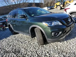 2019 Nissan Pathfinder SV with VIN 5N1DR2MM2KC650705, listed as a Copart auction lot 48116885 with 114,862 mi miles and Salvage Title. Bid and sale history available at carsss.com. Image 4.