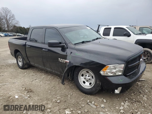 2018 Ram 1500 Express with VIN 1C6RR7KT4JS142264, listed as a Copart auction lot 42101065 with 130,662 mi miles and Salvage title. Bid and sale history available at DreamBid. Image 4.