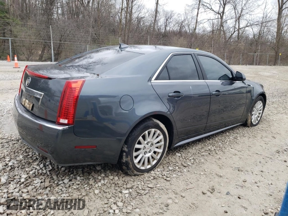 2012 Cadillac CTS with VIN 1G6DC5E54C0141820, listed as a Copart auction lot 50309875 with 103,081 mi miles and Salvage Title. Bid and sale history available at DreamBid. Image 3.