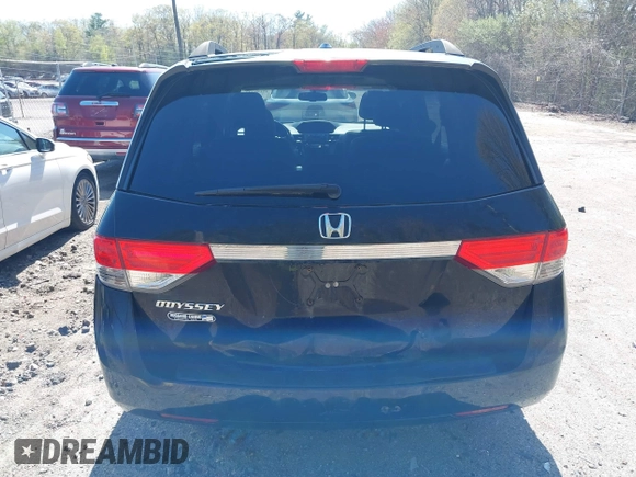 2014 Honda Odyssey EX-L with VIN 5FNRL5H68EB102286, listed as a IAAI auction lot 42148323 with 160,446 mi miles and . Bid and sale history available at carsss.com. Image 16.
