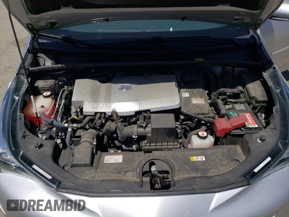 2017 Toyota Prius Two with VIN JTDKARFU4H3542555, listed as a Copart auction lot 61615895 with 52,600 mi miles and Salvage title. Bid and sale history available at DreamBid. Image 11.