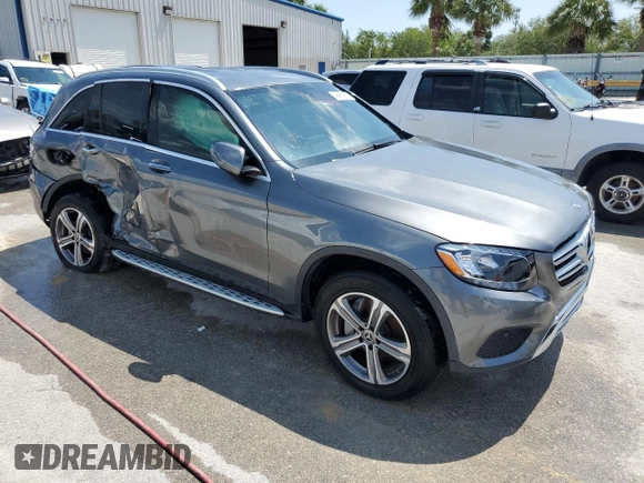 2019 Mercedes-Benz GLC 300 with VIN WDC0G4JB6KF667801, listed as a Copart auction lot 48460235 with 70,222 mi miles and Non repairable. Bid and sale history available at DreamBid. Image 4.
