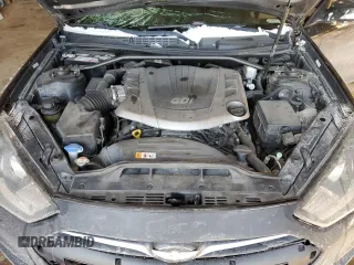 2015 Hyundai Genesis Coupe R-Spec with VIN KMHHU6KJ0FU124296, listed as a Copart auction lot 46195435 with 148,714 mi miles and Salvage title. Bid and sale history available at DreamBid. Image 11.