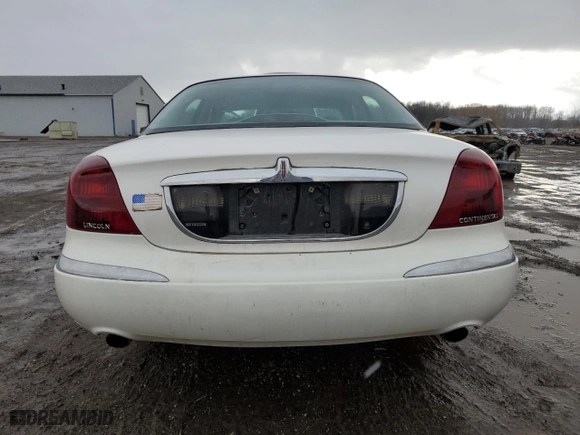 1999 Lincoln Continental with VIN 1LNHM97VXXY608466, listed as a Copart auction lot 45400935 with 155,333 mi miles and Salvage Title. Bid and sale history available at carsss.com. Image 6.